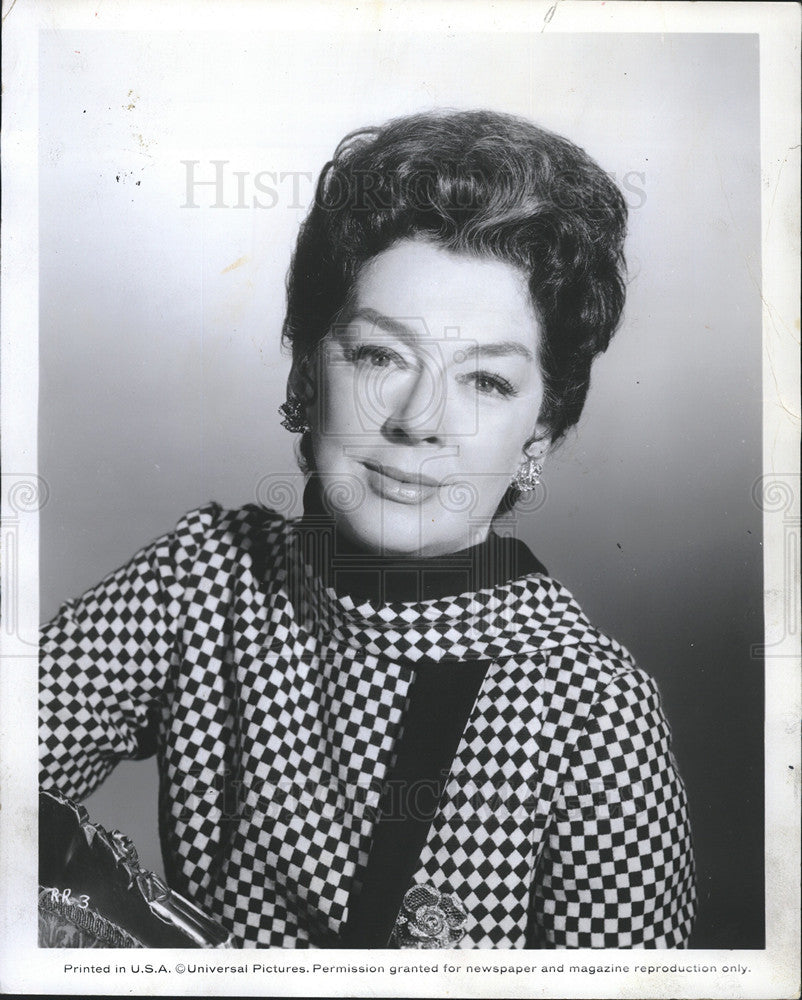 1967 Press Photo Rosalind Russell Actress Rosie - Historic Images