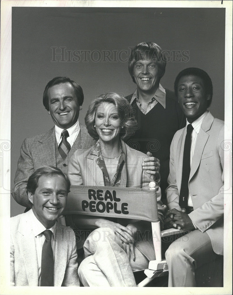 1979 Press Photo The Cast from NBC&#39;s &quot;Real People&quot; - Historic Images