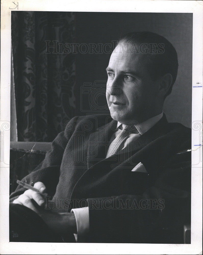 1971 Press Photo Francis Akos Conductor Of The Chicago Strings Orchestra - Historic Images