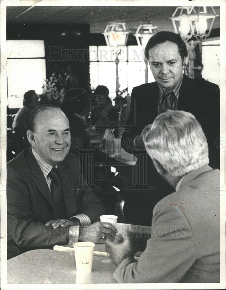 1974 Press Photo Ray A. Kroc Founder And Board Chairman McDonald&#39;s Corporation - Historic Images