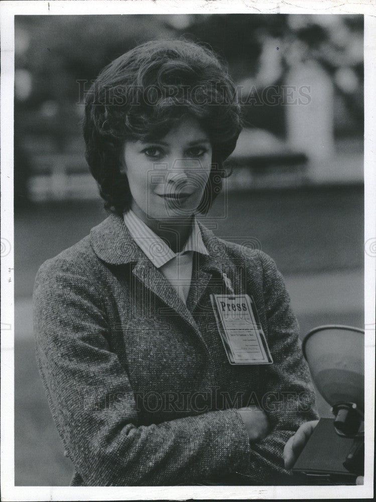 1981 Press Photo Jaclyn Smith role Jacqueline Bouvier report Washington Daily News - Historic Images