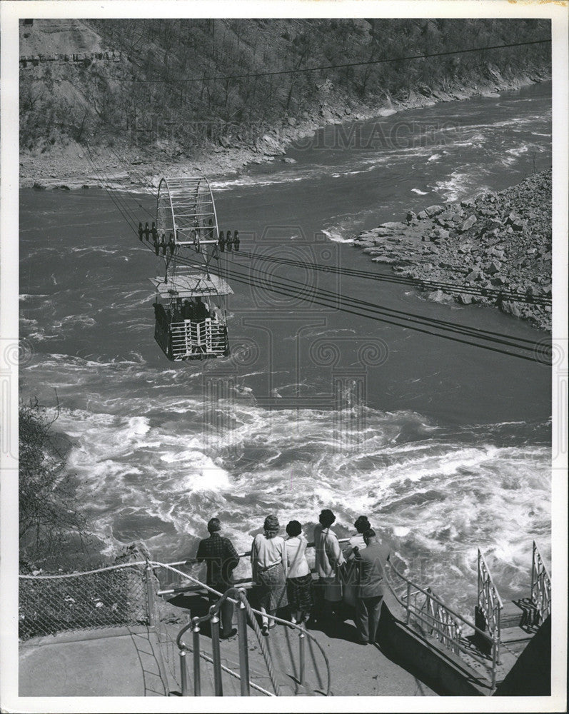 Undated Press Photo Spanish Cable Car Niagara Falls - Historic Images