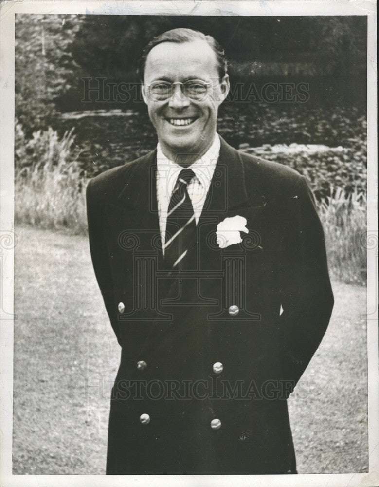 1955 Press Photo Prince Bernhard of the Netherlands - Historic Images