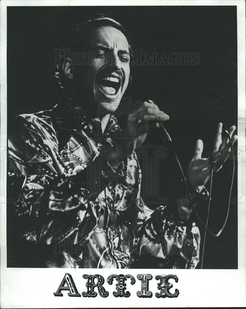 1970 Press Photo Musician Artie Feldman - Historic Images