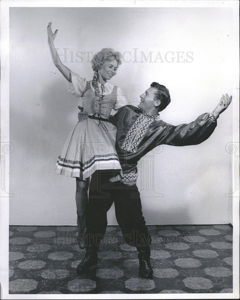 1962 Press Photo Karmen Krunsmagi George Rodin Dancers - Historic Images