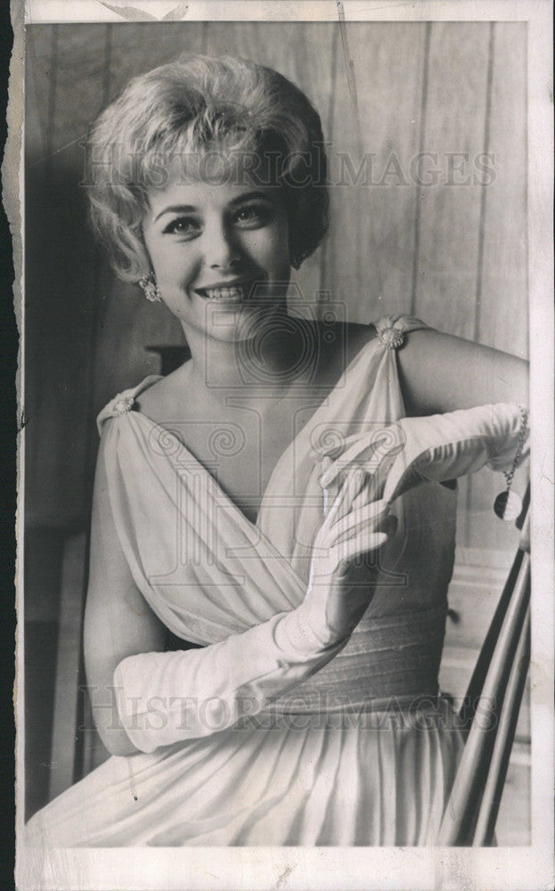 1963 Press Photo Linda Light, Miss Kansas - Historic Images