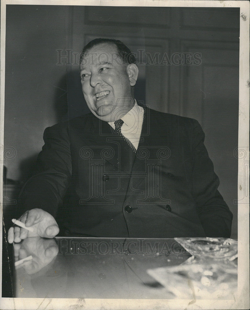 1950 Press Photo Trygve Lie, Secretary General of the United Nations - Historic Images