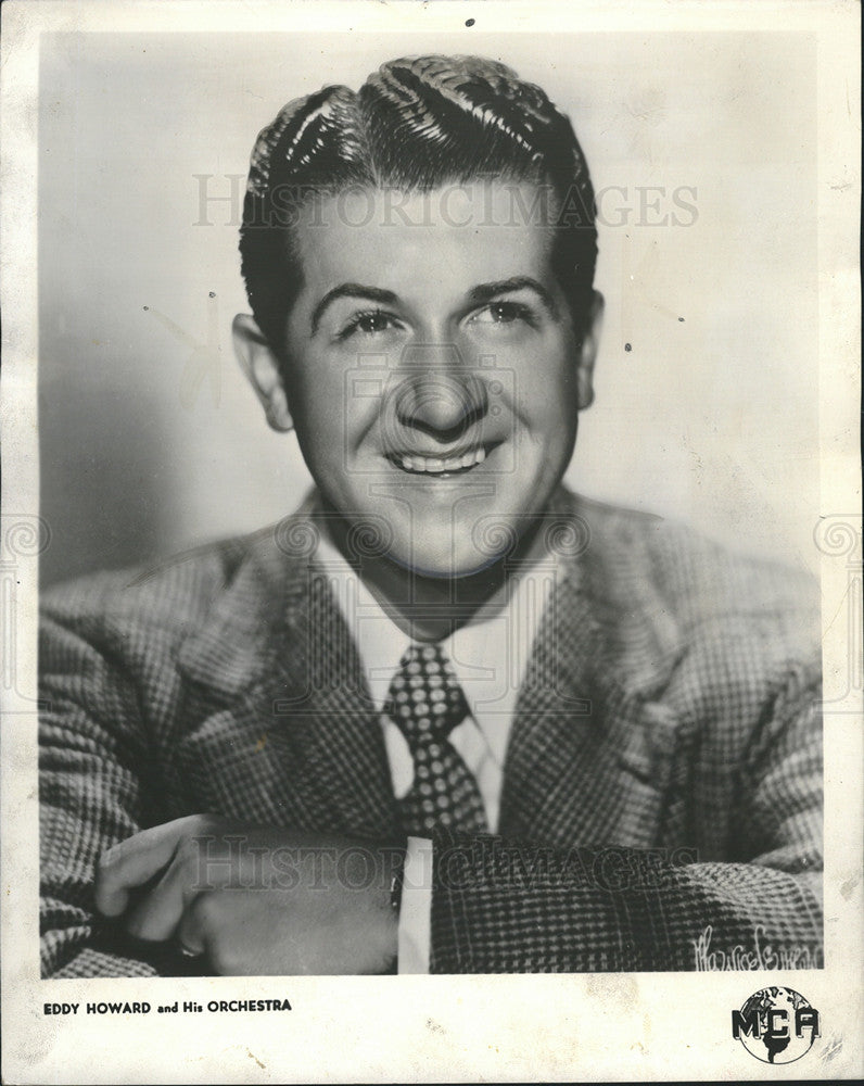 1962 Press Photo Musician Eddy Howard - Historic Images