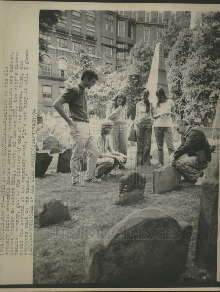 1976 Press Photo Boston Massachusettes - Historic Images