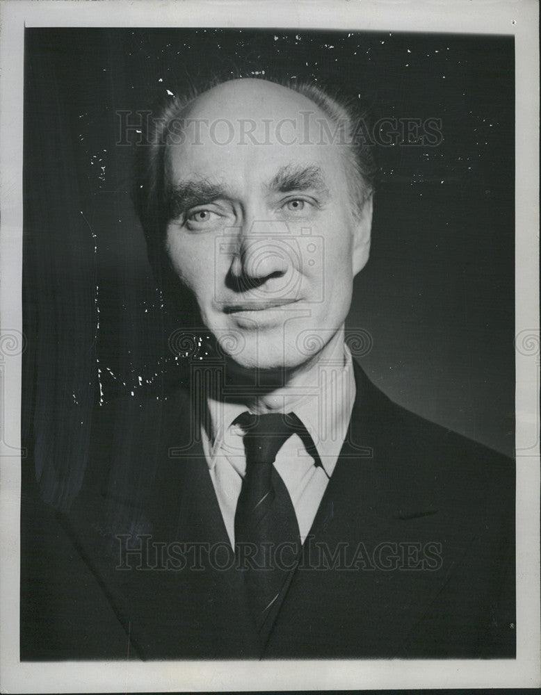 1947 Press Photo Karl Krueger Orchestra Leader Conductor Seattle Symphony - Historic Images