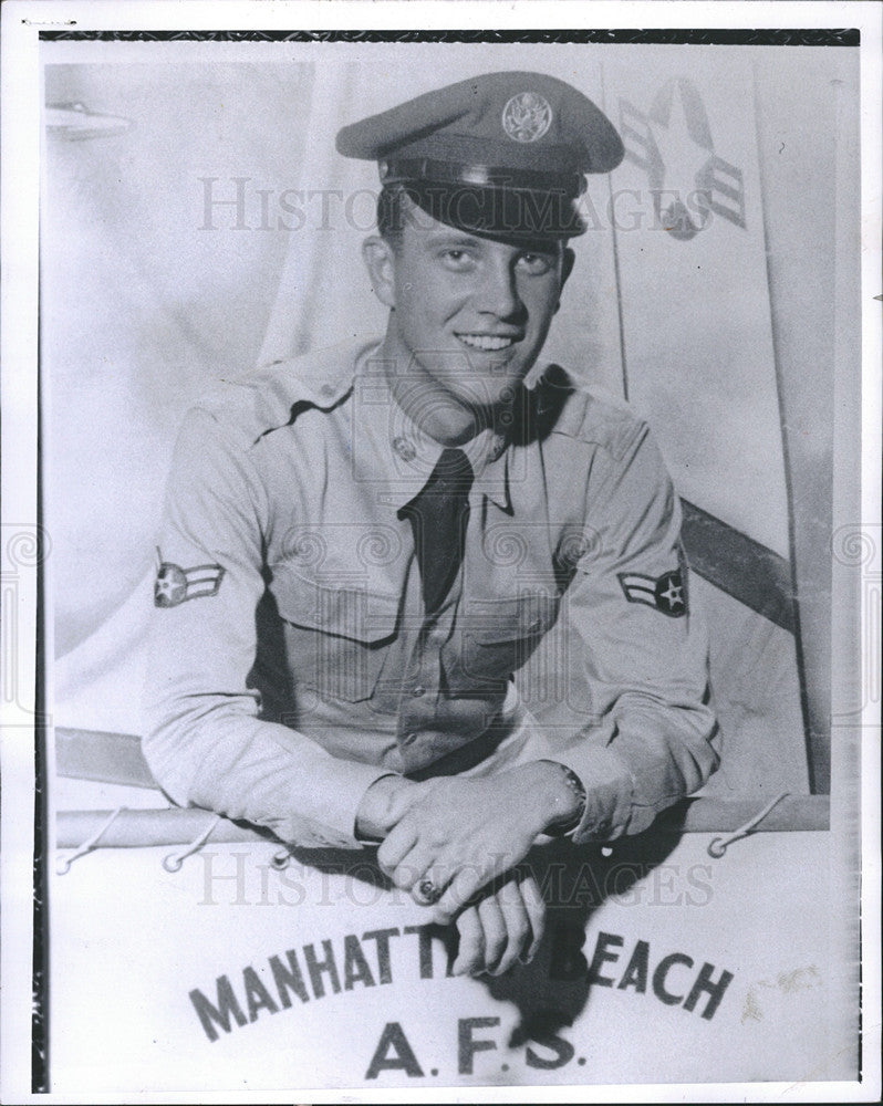 1961 Press Photo Jim Ferguson, Manhattan Beach - Historic Images