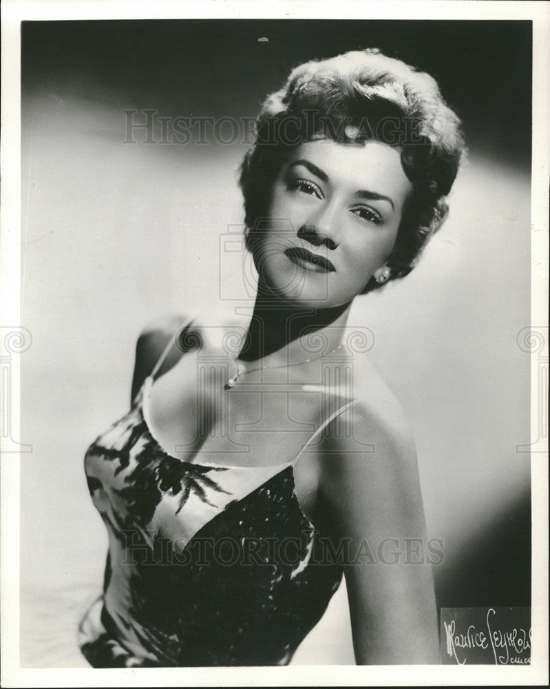 Press Photo Singer Dorothy Ferguson Featured Vocalist Orchestra - Historic Images