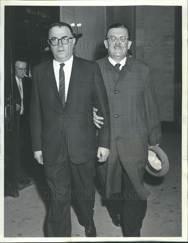 1963 Press Photo Marvin M. Kurth Harold Gurewitz - Historic Images