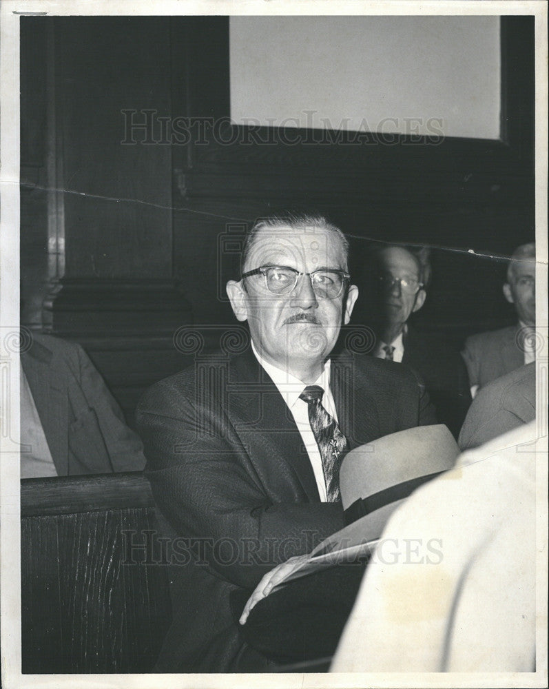 1962 Press Photo Marvin M. Kurth GOP Committeeman Stickney - Historic Images