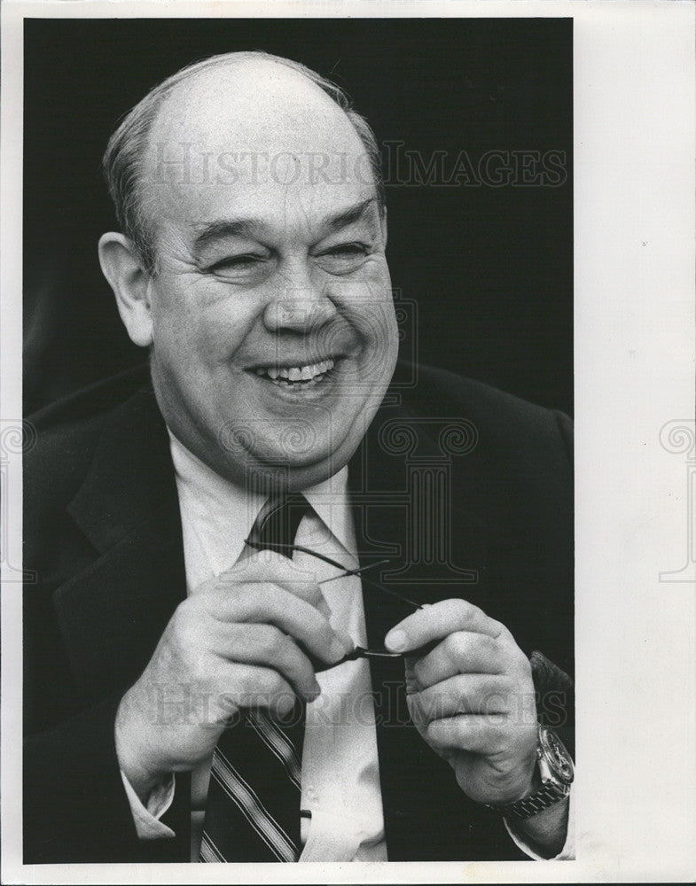 1990 Press Photo Charles Kuralt News Correspondent Book Interview Tour - Historic Images