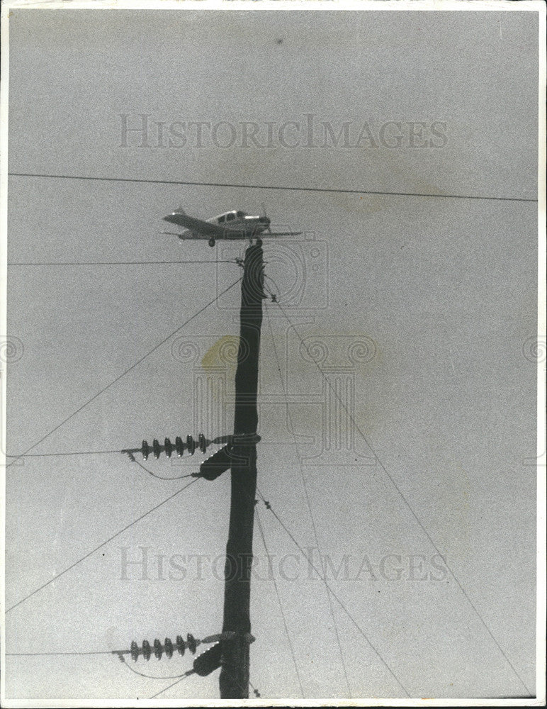 1971 Press Photo STOL Airplaine St. Petersburg Florida Albert Whitted Airport - Historic Images