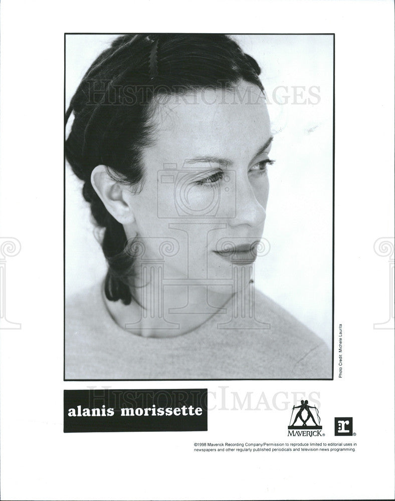 1998 Press Photo Alanis Morissette Jagged LIttle Pill - Historic Images