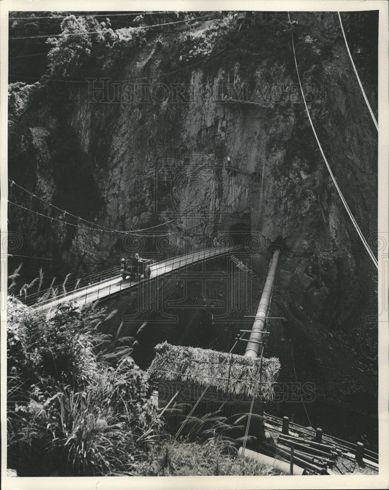 Undated Press Photo
Underground bridge
Ku-kuan power station
Ta-chia valley development - Historic Images