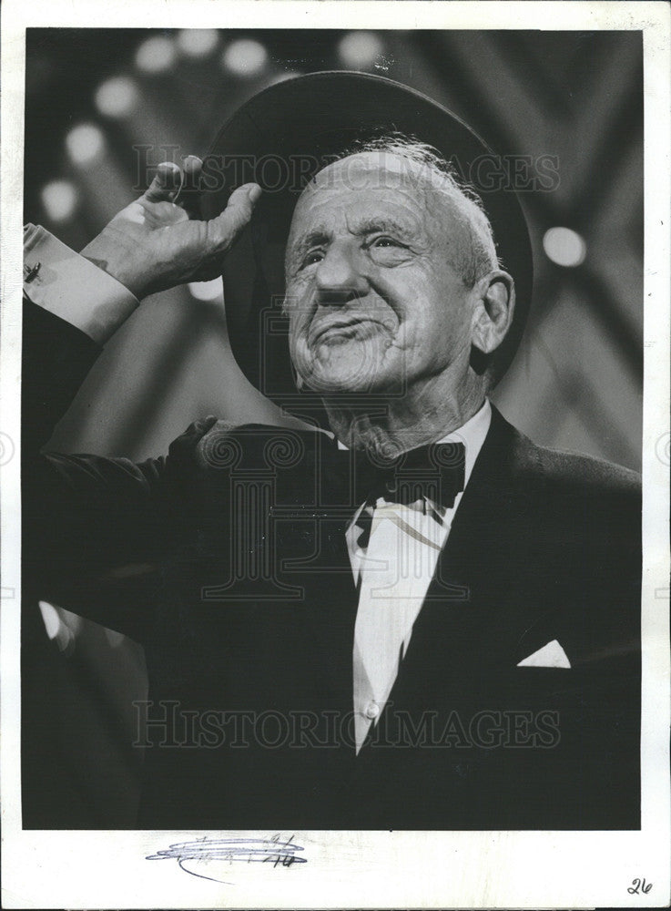 1968 Press Photo Jimmy Durante Performs On ABC Television The Hollywood Palace - Historic Images