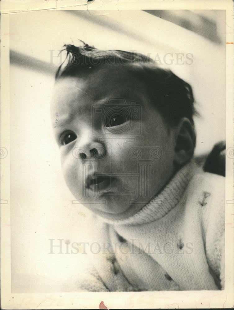 1961 Press Photo John Clark Gable, Born 4 Months After Actor Clark Gable&#39;s Death - Historic Images