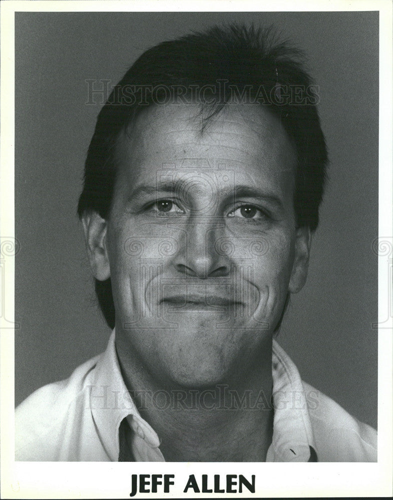 1988 Press Photo Christian Stand-Up Comedian Jeff Allen - Historic Images