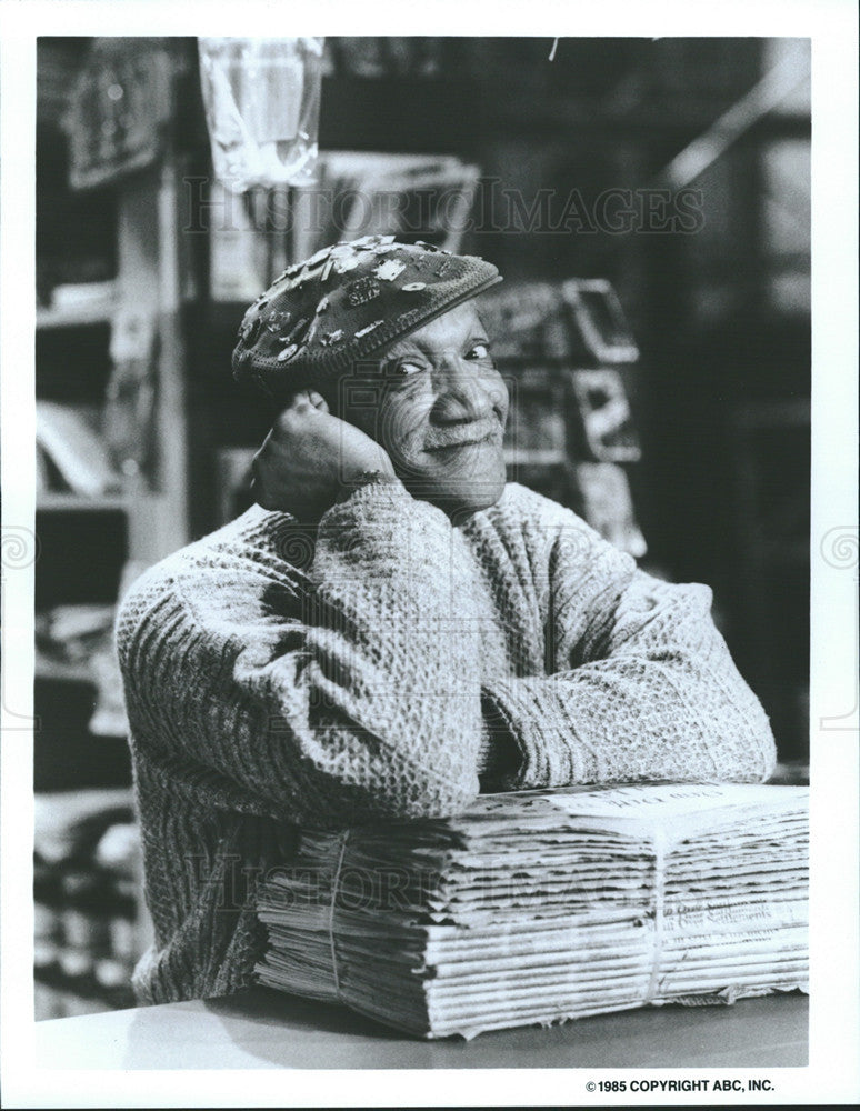 1986 Press Photo Actor Redd Foxx Stars In ABC Television &quot;The Red Foxx Show&quot; - Historic Images