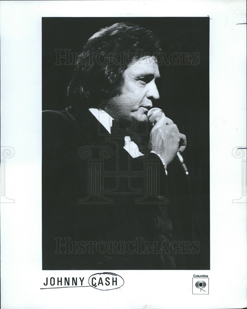 1980 Press Photo  Actor Johnny Cash - Historic Images