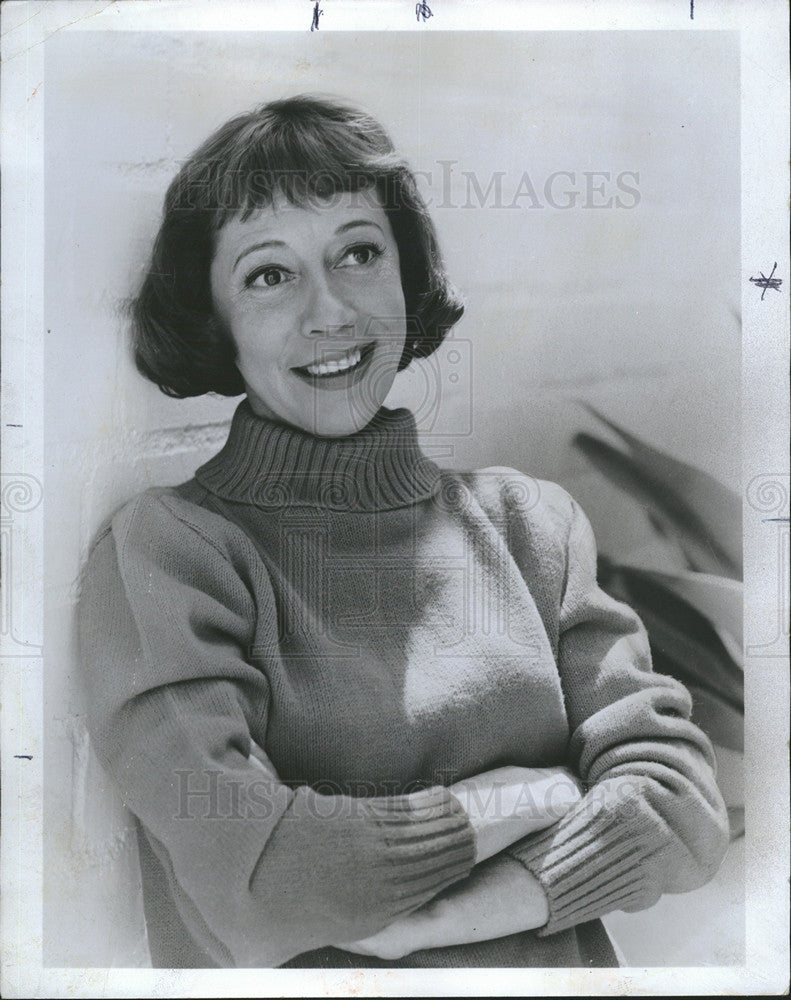 1974 Press Photo Imogene Coca actress - Historic Images