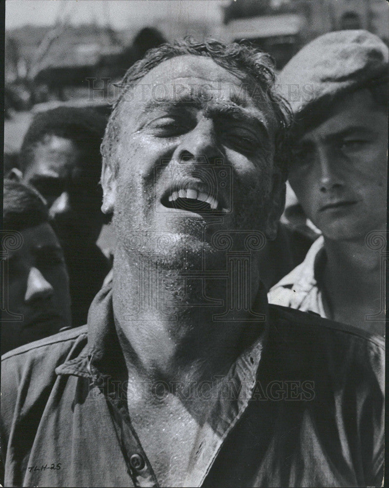 1970 Press Photo Actor Michael Caine Too Late the Hero World War II War Movie - Historic Images