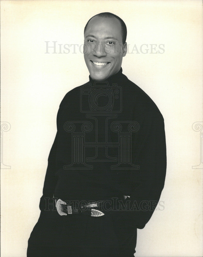 2001 Press Photo Entertainer Byron Allen - Historic Images