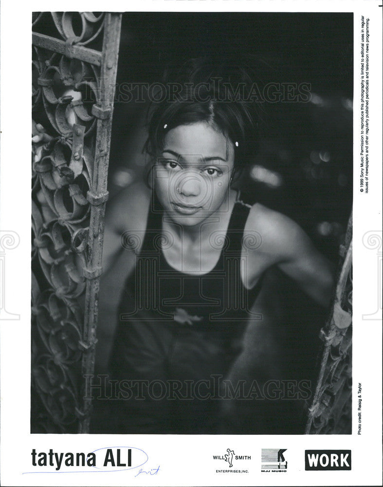 Press Photo Tatyana Ali, an American actress and R&amp;B singer - Historic Images