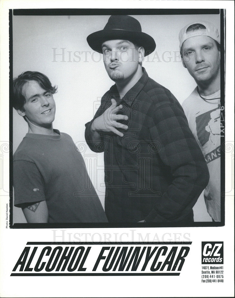 1994 Press Photo Alcohol Funnycar,an American rock band from Seattle, Washington - Historic Images