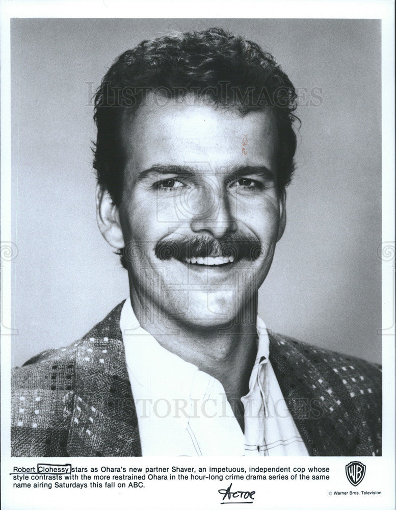 Undated Press Photo of actor Robert Clohessy - Historic Images