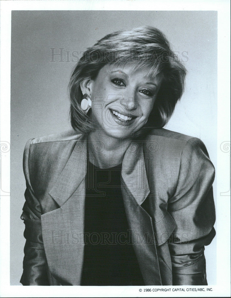 1987 Press Photo Jeanette Arnette head of the class Actress - Historic Images