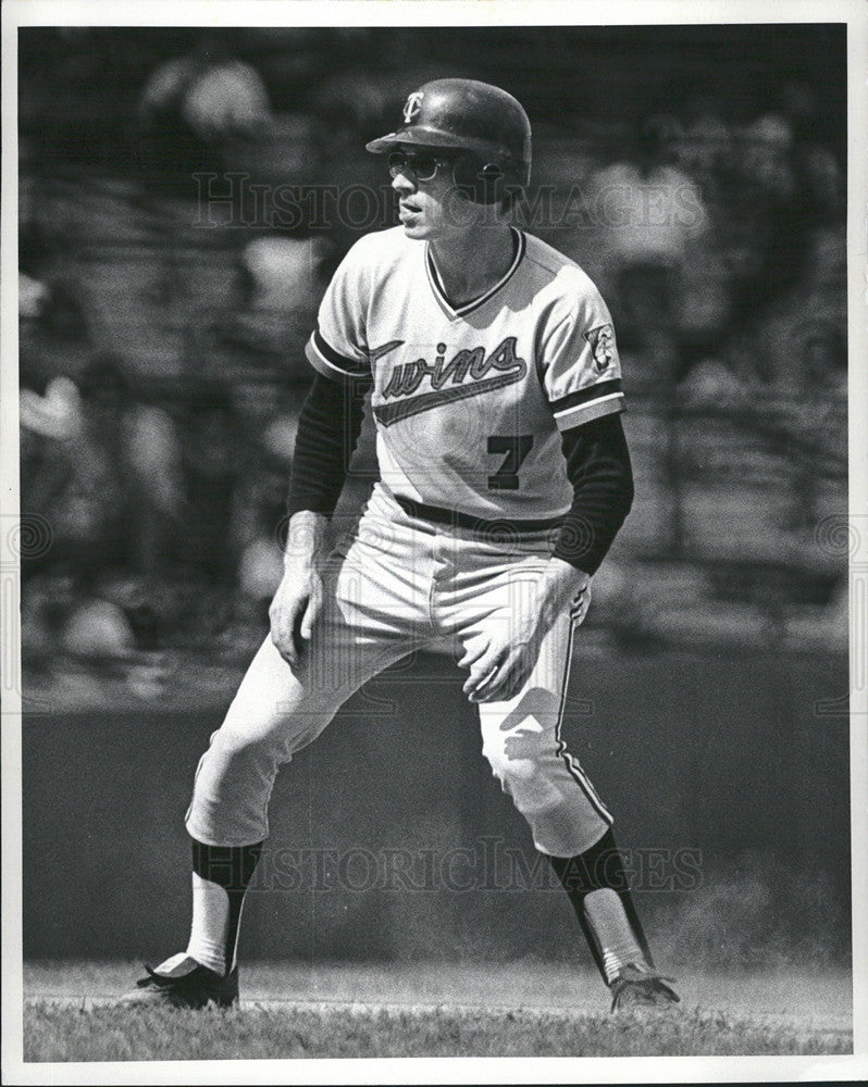 1973 Press Photo Jerry Terrell Minnesota Twins Baseball Player During Game - Historic Images