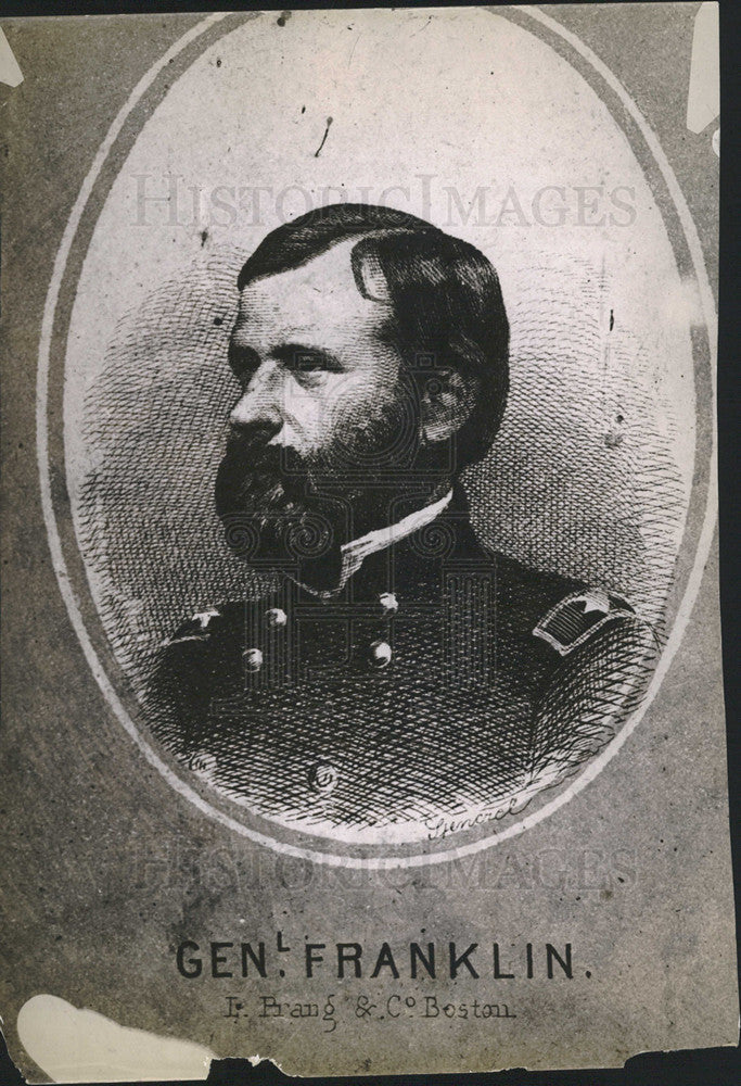 Undated Press Photo Portrait of General Franklin - Historic Images