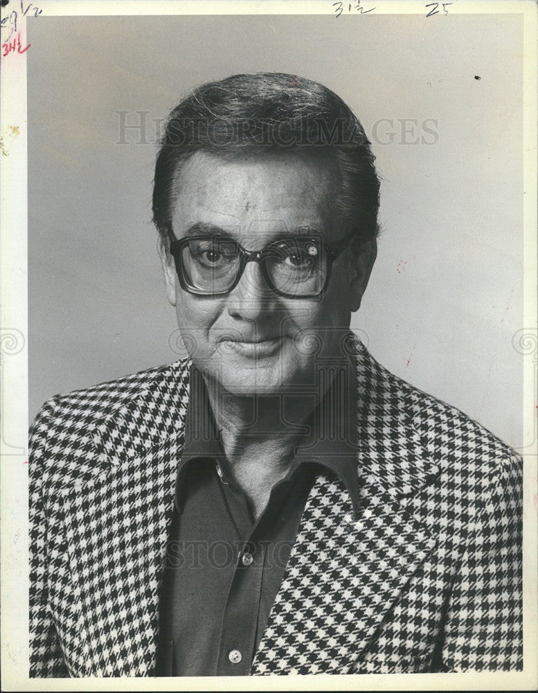 1981 Press Photo Entertainer Steve Allen - Historic Images