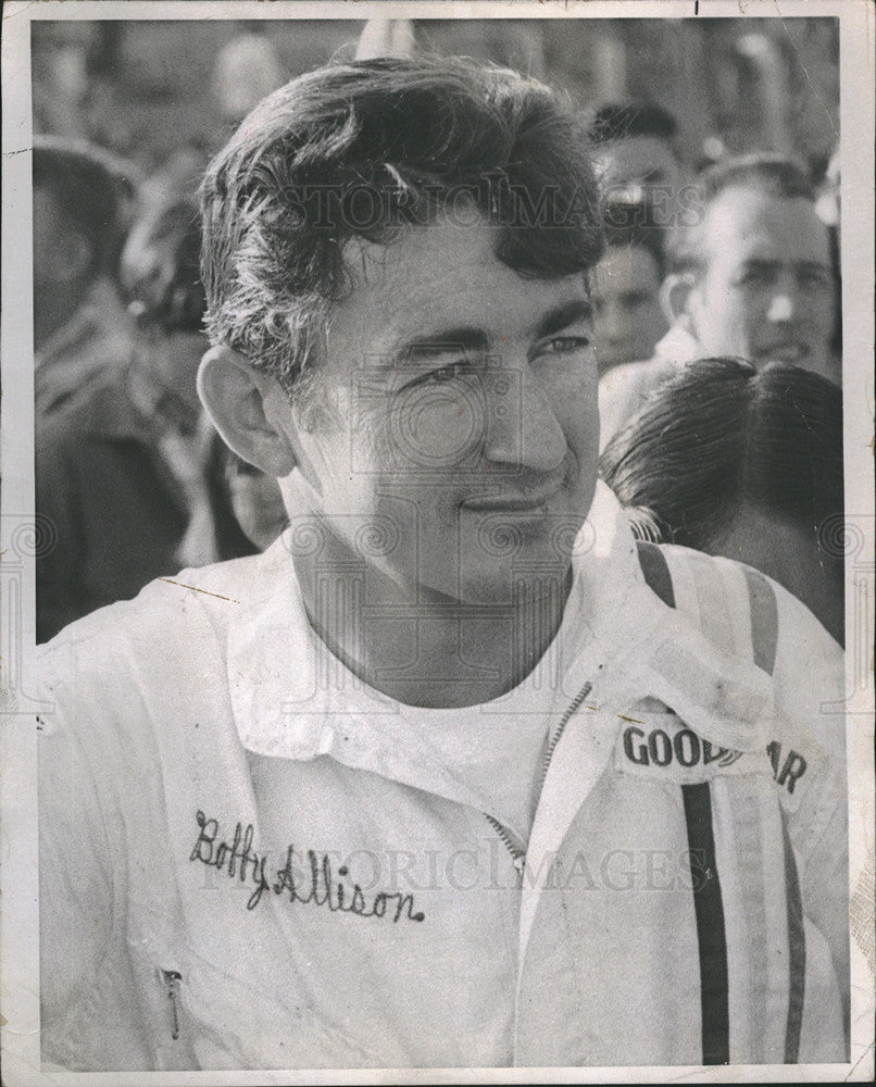 1972 Press Photo Bobby Allison.auto racer - Historic Images