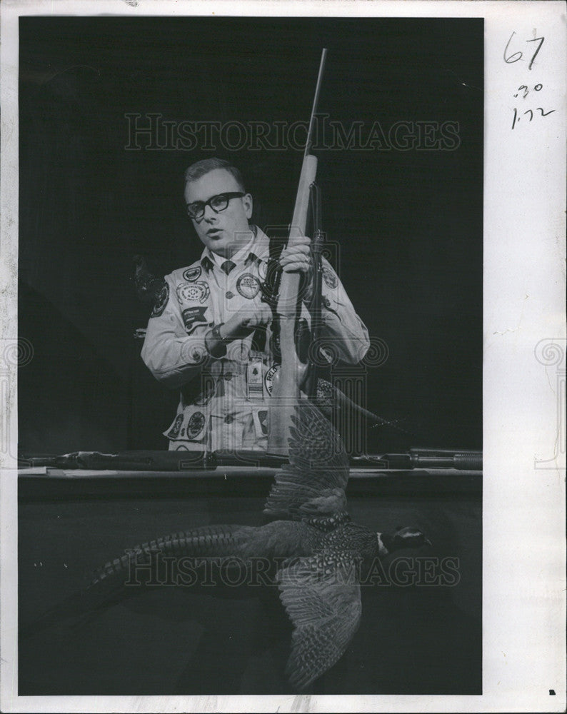 1970 Press Photo hunting safety classes James smith - Historic Images