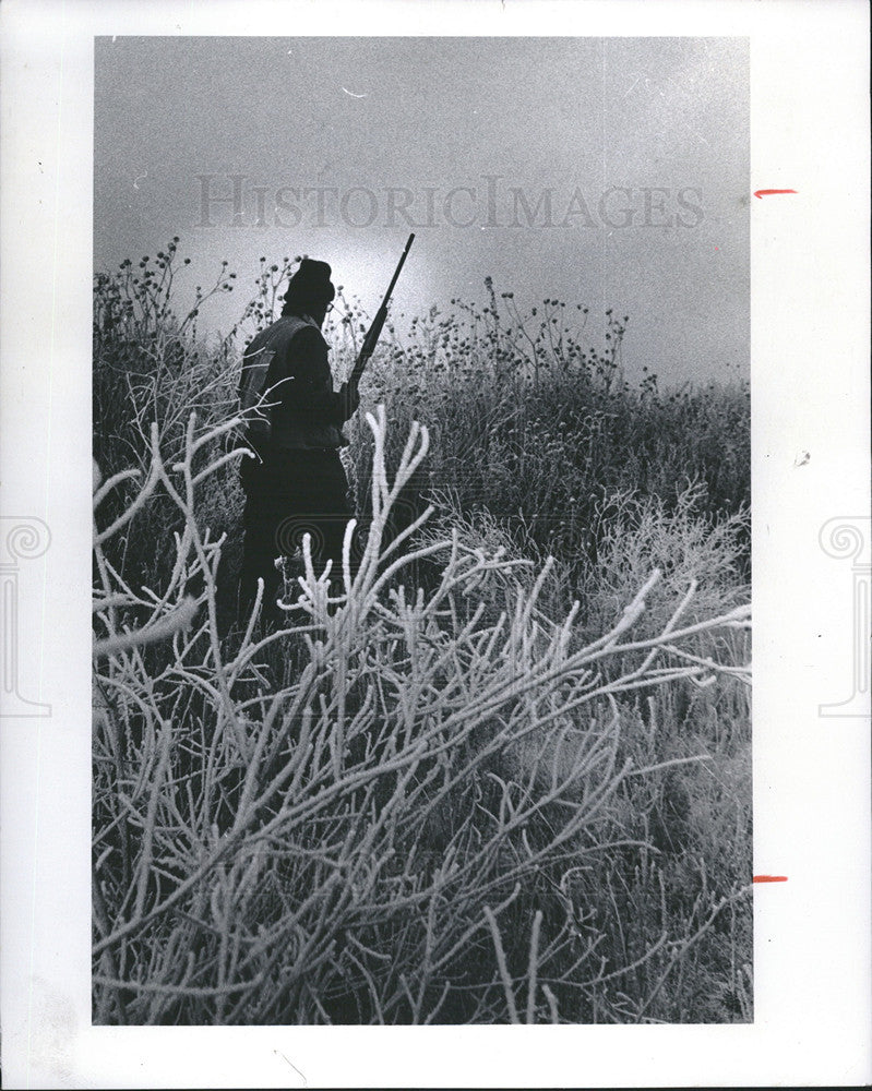 1978 Press Photo bird hunting - Historic Images