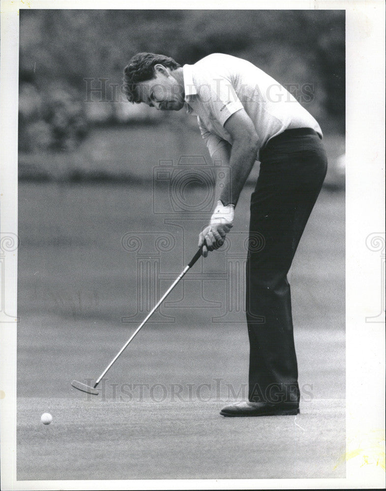 1989 Press Photo Rick Ten Broeck,golfer - Historic Images