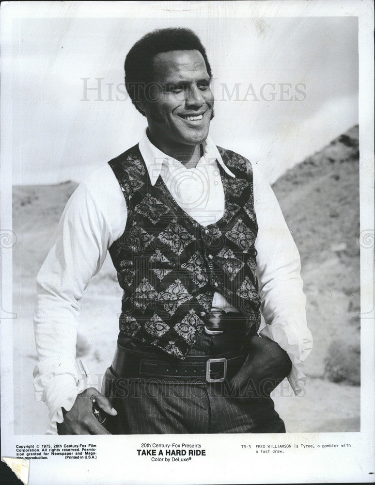 1984 Press Photo Fred Williamson Actor - Historic Images