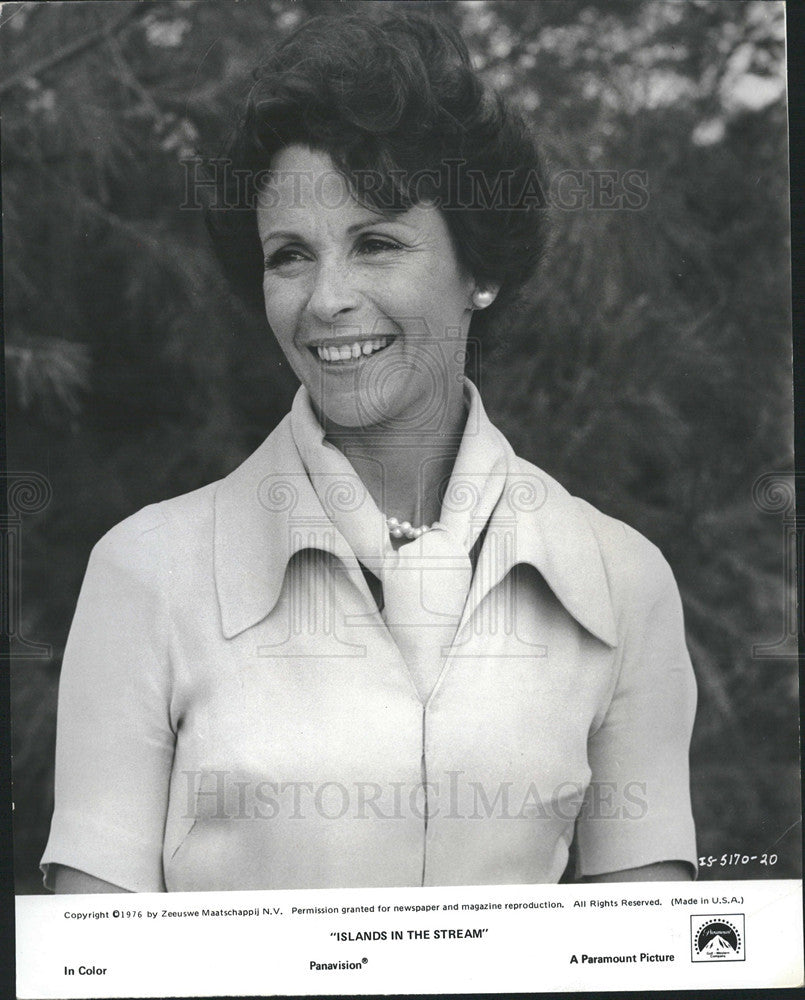 1977 Press Photo Actress Claire Bloom in &quot;Islands in the Stream&quot; - Historic Images