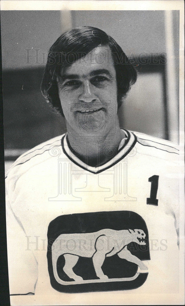 1973 Press Photo Cougars hockey playerJimmy McLeod - Historic Images