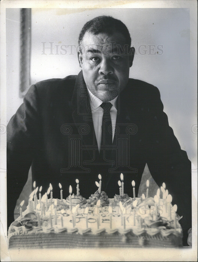 1964 Press Photo Joe Louis boxer - Historic Images