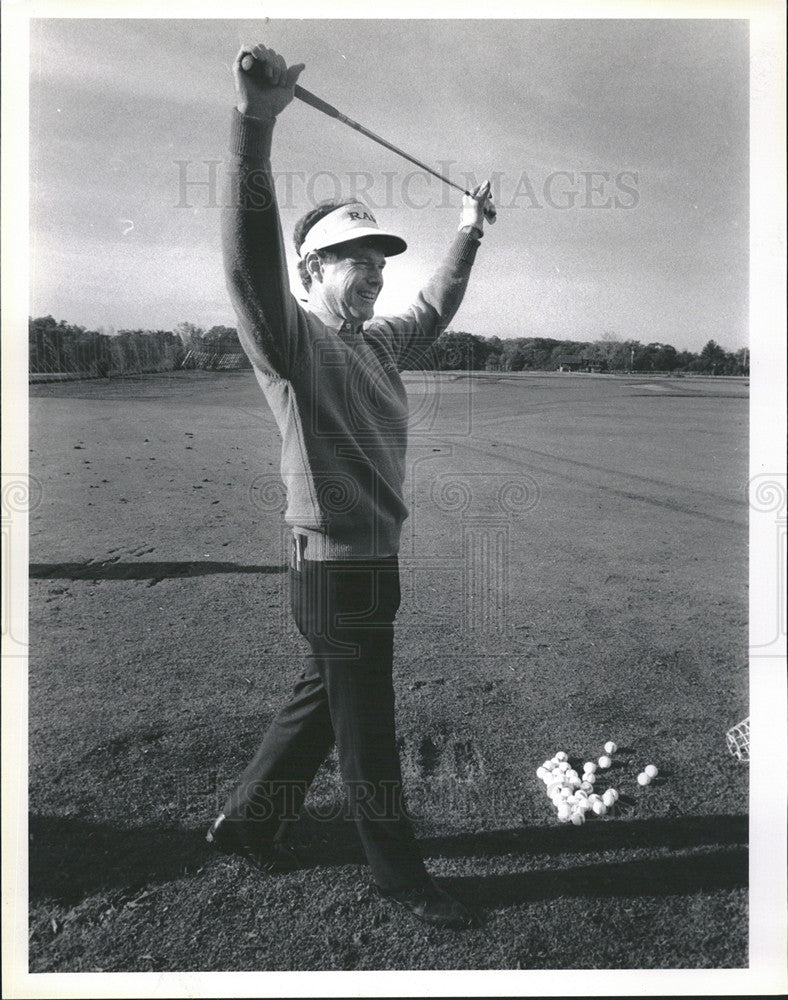 1990 Press Photo Tom watson at Cog Hill Dubsdread courese - Historic Images