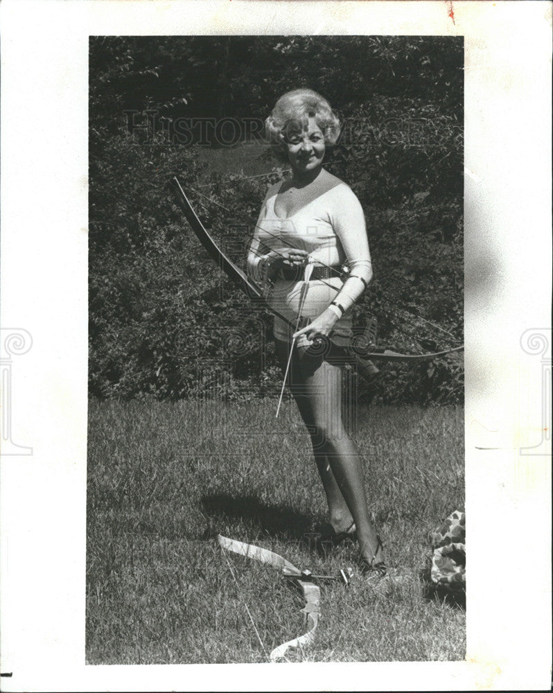 1979 Press Photo Ann Clark,Premier woman archer - Historic Images