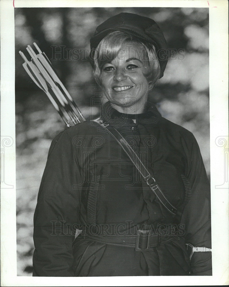 1972 Press Photo Ann Clark,best lady archer - Historic Images