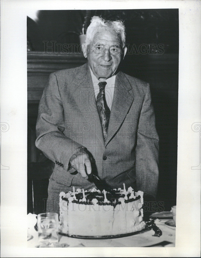 1952 Press Photo Amos Alonzo Stagg Football - Historic Images