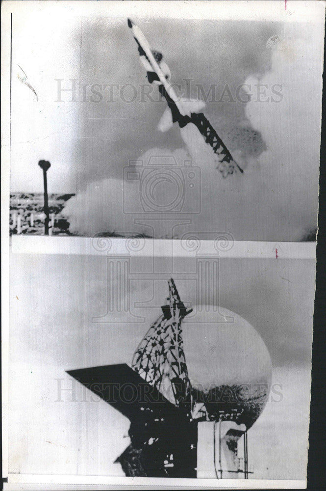 1965 Press Photo Russia warning anti rocket defense system - Historic Images
